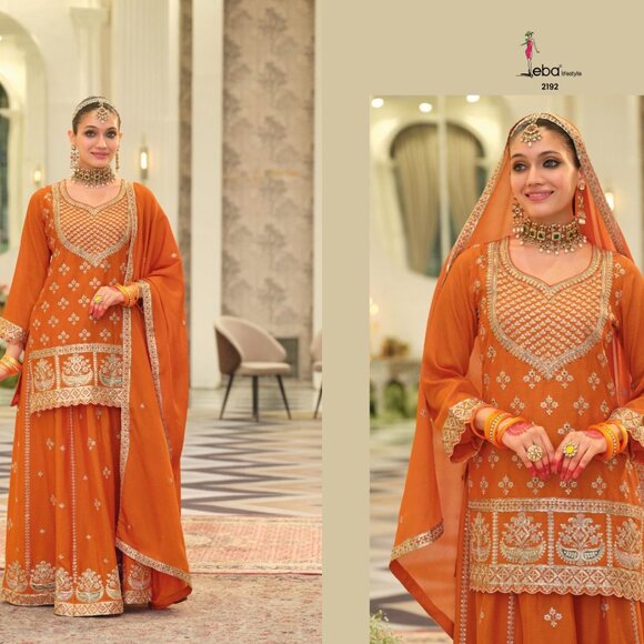 EMBROIDERY WORK SALWAR SUIT - Picture 6 of 11